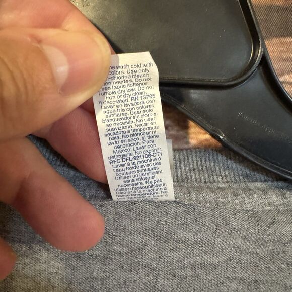 WTAMU '22 Rec Sports L T-Shirt Gameday Crewneck West Texas A&M Buffaloes Grey DS - Picture 5 of 9